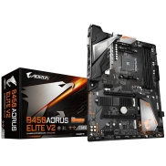 Placa B450 AORUS Elite V2 de Gigabyte, ATX DDR4 AMD