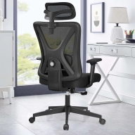 Silla Ergonómica KERDOM con Soporte Lumbar Avanzado