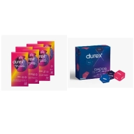 Condones Durex 72 + Dados de Placer