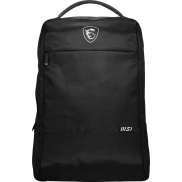 Mochila negra acolchada MSI para portátil 17" ergonómica