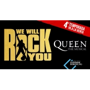 Entradas We Will Rock You domingos 10€ (antes 54,90€)