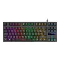 Teclado Español Mars Gaming MKTKL, Antighosting H-M...