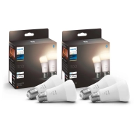 Pack de 4 Bombillas Hue White de Philips