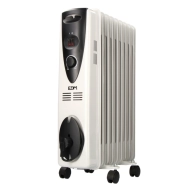 Radiador EDM 2000W con 9 Elementos de Aceite