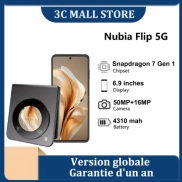 Nubia teléfono plegable 6,9'' con Snapdragon 7 y 256G