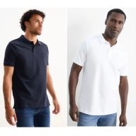 Pack de 2 polos para hombre en tallas S-2XL a 4.49€ cada uno