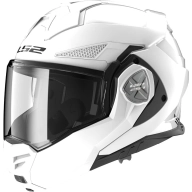 Casco Modular LS2 ADVANT X SOLID White para Moto L