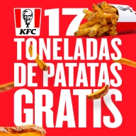 App de KFC: Patatas gratis el 24 de enero