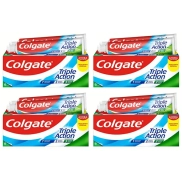 Pasta de Dientes Colgate Triple Acción, 8 tubos de 75ml.