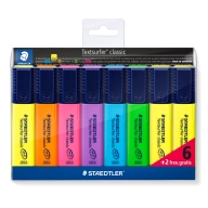 Marcadores Fluorescentes STAEDTLER en 8 colores vibrantes