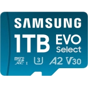 Tarjeta MicroSD 1TB Samsung EVO Select 2023 - 160MB/s Lectura