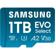 Tarjeta MicroSD 1TB Samsung EVO Select 2023 - 160MB/s Lectura