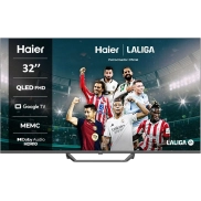 Smart TV Haier QLED 32" Full HD con Dolby Audio y Google TV