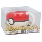 Taza Pokeball 3D de cerámica 290 ml - Preventa en caja regalo