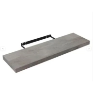 Estante Rectangular Invisible SPACEO Concrete 80x23.5x3.8cm