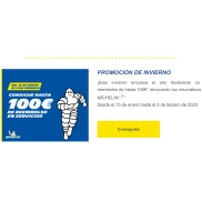 ¡Reembolso en MICHELIN por tus neumáticos!