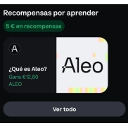 ALEO te da 12€ gratis en COINBASE