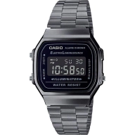 Reloj Digital Unisex Casio A168WEGG-1BEF de Acero Negro