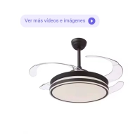 Ventilador de Techo ATENAS con Luz LED y Motor DC Regulable