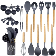 Utensilios de Cocina de Silicona, Set de 22 Piezas