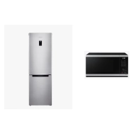 Frigorífico Combi Inox A++ SAMSUNG RB33J3205SA + Microondas