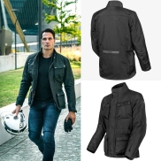 Chaqueta HEVIK Asterope para moto | Impermeable y térmica