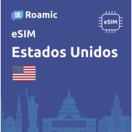 eSIM 1GB para Viajeros en EE. UU. - Internet 7 días