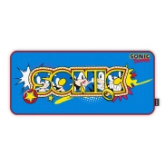 Mouse Pad Gaming con Base de Goma Antideslizante Sonic