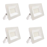 Pack de 4 Proyectores LED Ultraslim 20W para Exterior