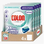 Detergente Colon Nenuco - 128 Cápsulas Antimanchas