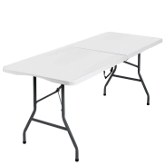 Mesa Plegable Rectangular 180 cm - Carga 150 Kg desde España