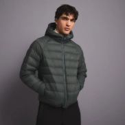 Chaqueta de montaña para hombre con relleno de plumón PRO