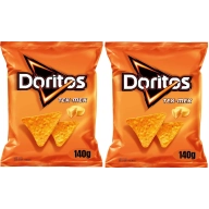 Doritos Tex Mex: Nachos con sabor a queso, 140g individual