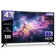 Smart TV 43” 4K Android 11 - TD Systems con Hey Google