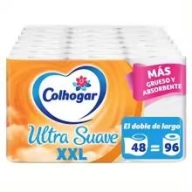 Papel Higiénico XXL Colhogar Suave - Pack 48 Rollos 2x24