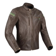 Chaqueta SEGURA COBRA AAA de cuero para moto.