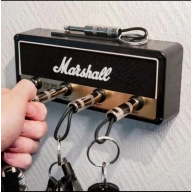 Llavero Marshall y Fender vintage de pared