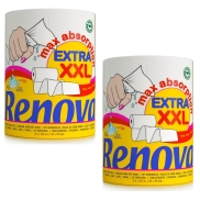 Maxiabsorption XXL - 2 Rollos de Cocina Renova, Triple