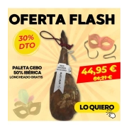 Cebo Ibérico Monesterio loncheado 50% gratis