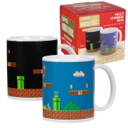 Taza Oficial de Mario Bros que Cambia con Calor - 300ml