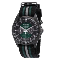 Reloj Cronógrafo Verde SEIKO - Resistencia 100m, Aduana Incluida