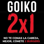 Goiko: 2×1 en Burgers y 10% para Familias Numerosas