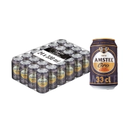 Pack de Latas Amstel Oro Tostada, 24 x 33cl