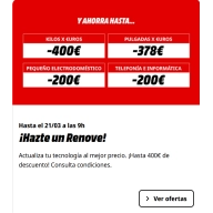 Renove Plan: 20% extra en portátiles reacondicionados