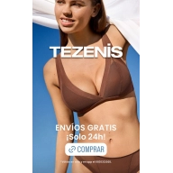 Envío gratis en web y app de Tezenis sin mínimo