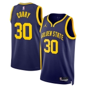 Camiseta Azul Stephen Curry Golden State Warriors Swingman