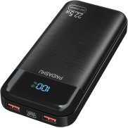 Power Bank 27.000mAh Carga Rápida 22.5W con Pantalla LCD