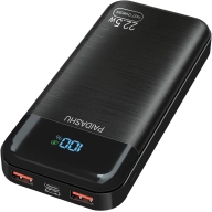 Power Bank 27.000mAh Carga Rápida 22.5W con Pantalla LCD