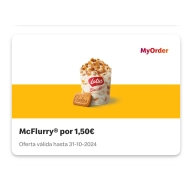 Consigue tu McFlurry a solo 1,5€