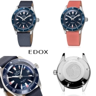 Reloj EDOX Skydiver 38 con movimiento automático y cristal zafiro